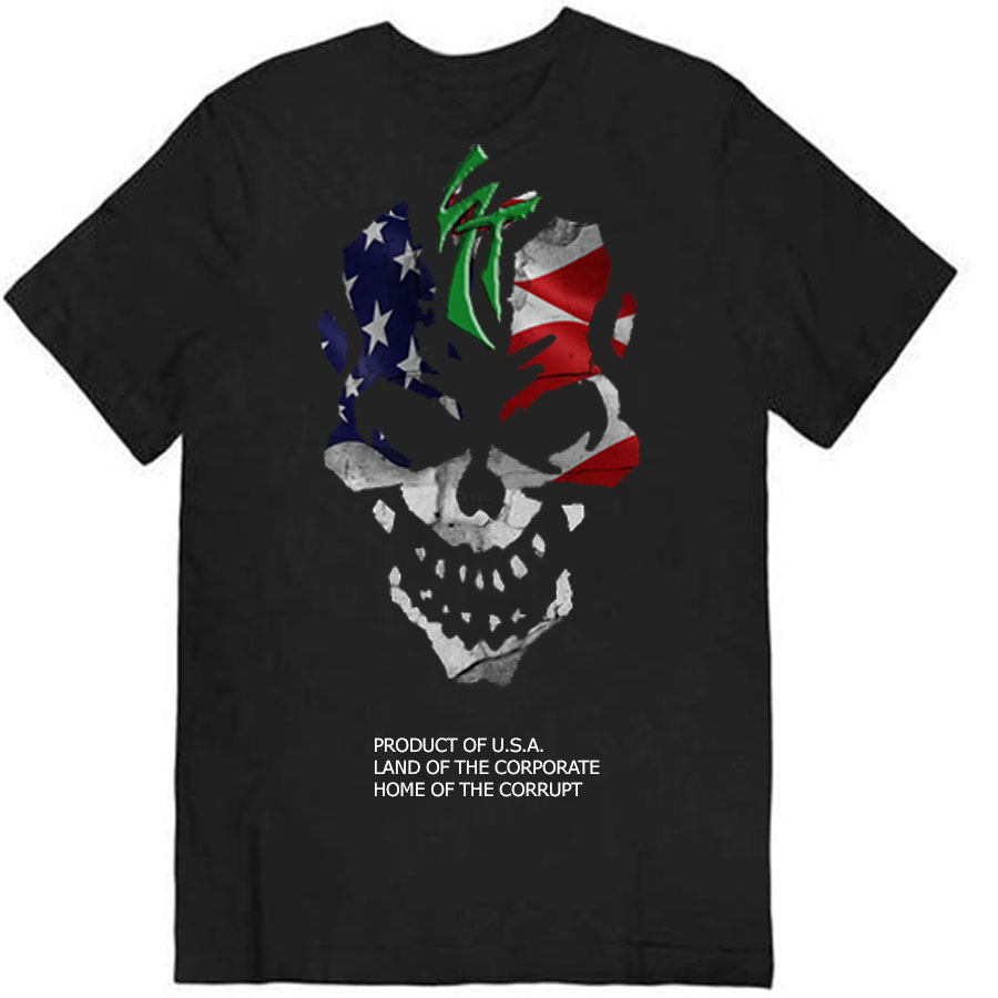 American Skull T-Shirt